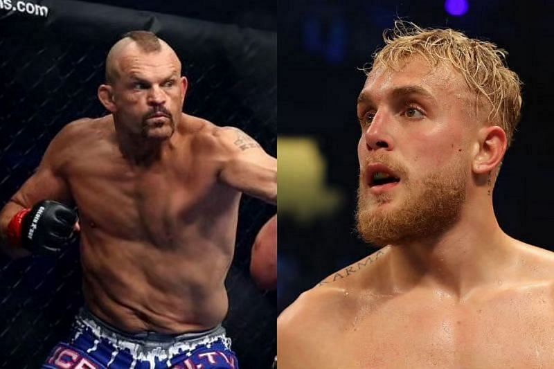 Chuck Liddell [L] is rooting for Ben Askren to win the forthcoming bout with Jake Paul [R]