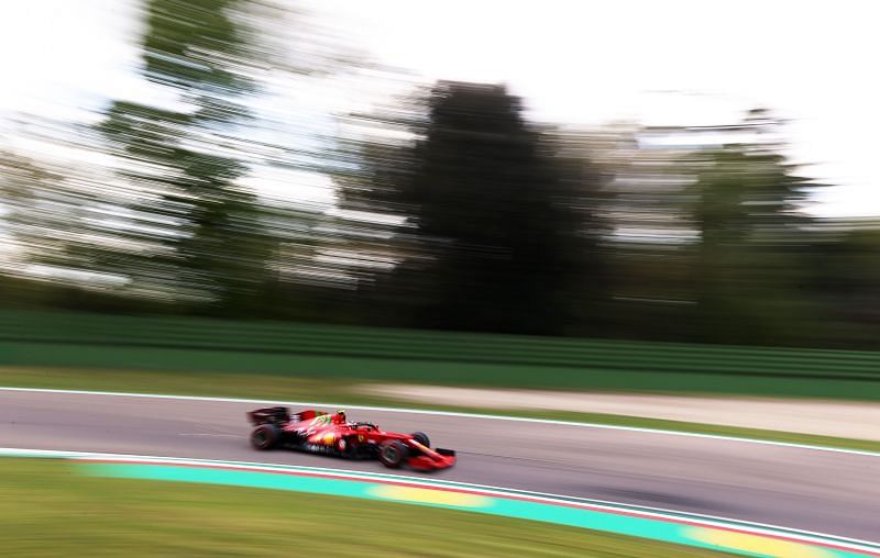 Ferrari are looking strong at Imola. Photo: Lars Baron/Getty Images.