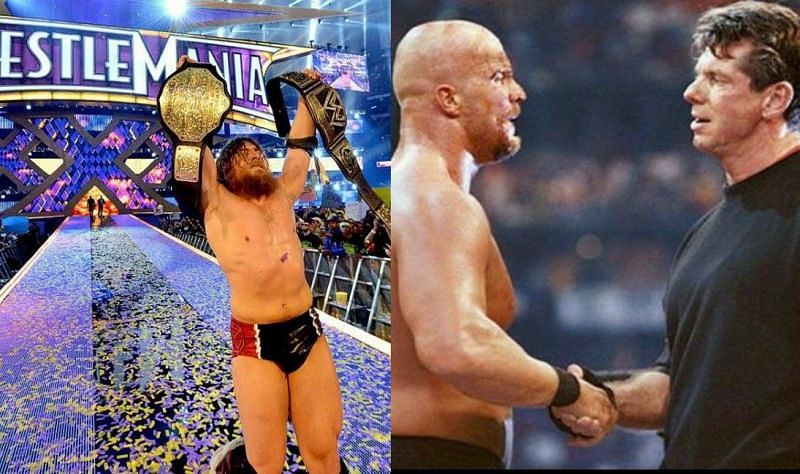 Daniel Bryan; &#039;Stone Cold&#039; Steve Austin and Vince McMahon