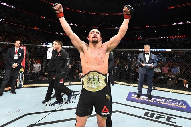 Robert Whittaker addresses Dana White claiming he didn't want a title shot against Israel Adesanya