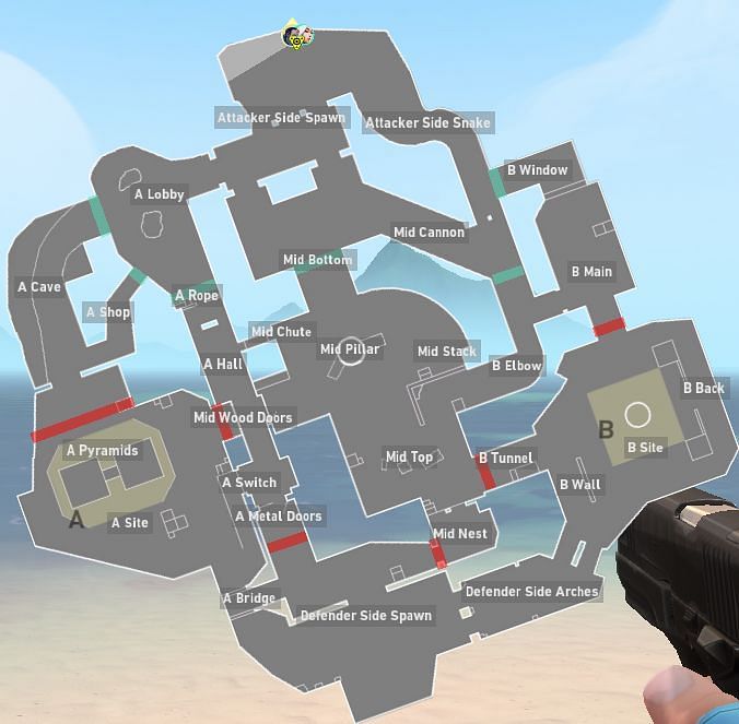 Valorant Breeze Map Guide - Callouts, Guides, & More