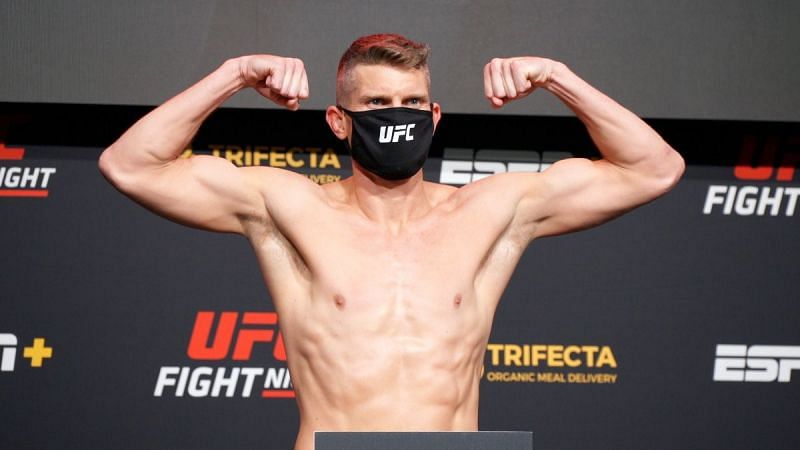 Stephen Thompson during the weigh-ins at UFC Fight Night 183