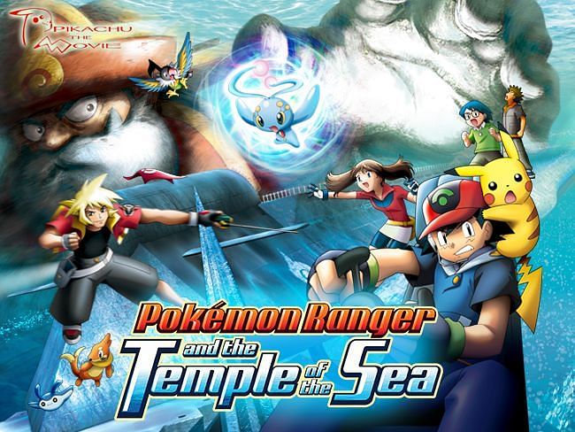 Movie art for Pokemon Ranger and the Temple of the Sea (Image via The Pokemon Company)