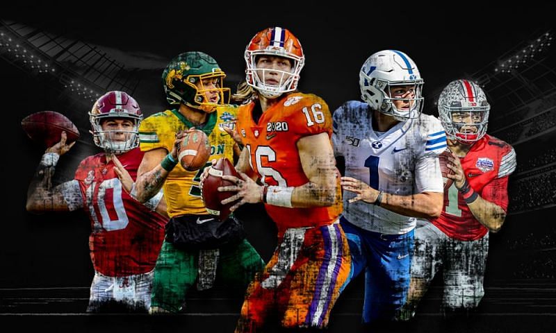 NFL 2020, news: NFL Draft 2021, quarterback prospects, mock draft, best QB,  Trevor Lawrence, Justin Fields, Zach Wilson, draft order