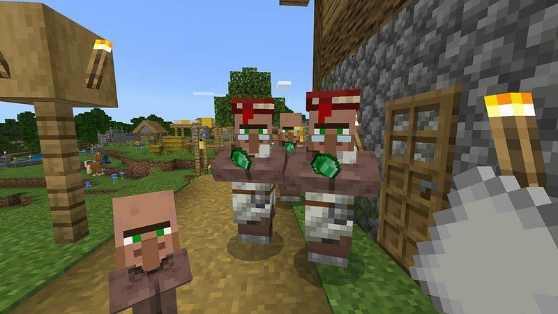 Trading bricks with villagers in Minecraft can be an extremely lucrative business