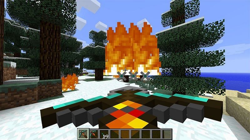 Minecraft crossbow enchantments (Image via minecraftxl)
