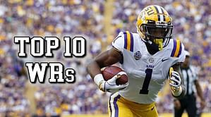 Top 10 wide receivers in the 2021 NFL Draft