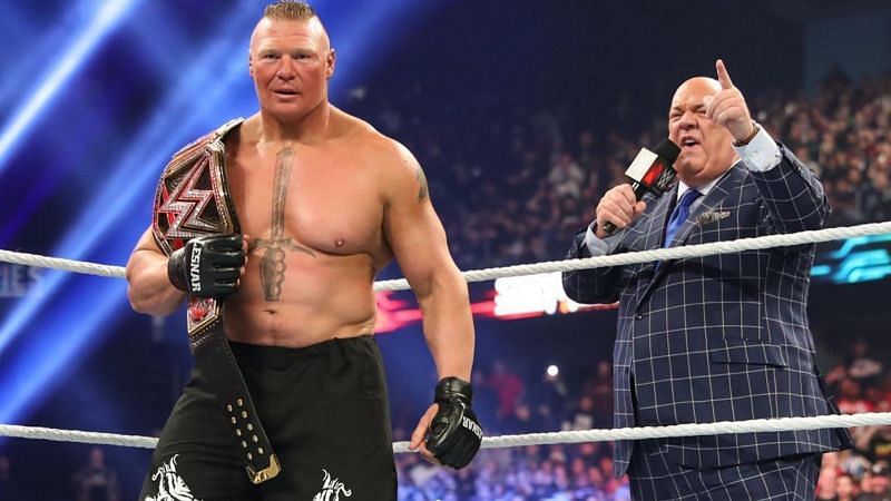 Brock Lesnar has not appeared on WWE television since losing the WWE Championship to Drew McIntyre at WrestleMania 36