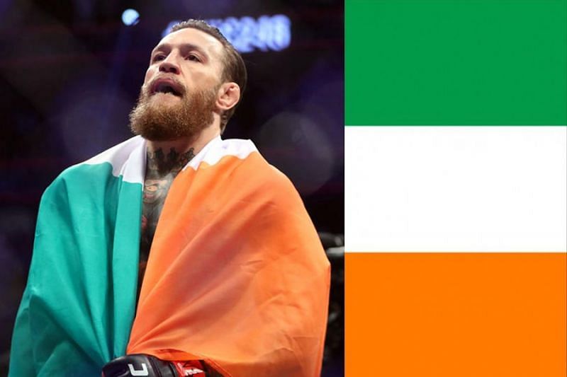 Ireland baby, we did it! UFC champ-champ