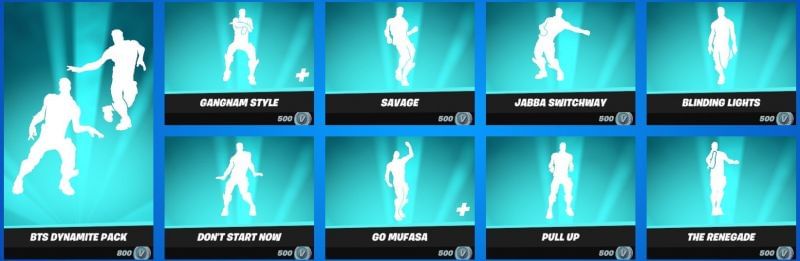 All of these icon series emotes keep getting credit for the dance