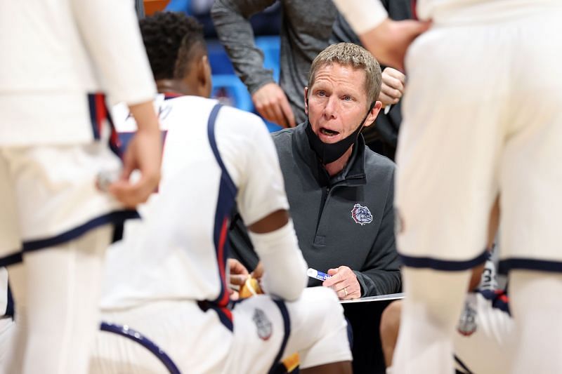 Gonzaga Bulldogs head coach Mark Few