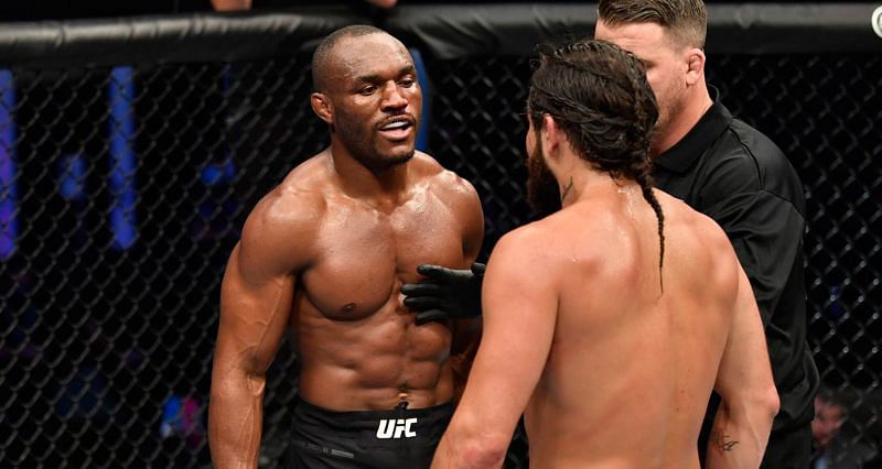 Kamaru Usman will attempt the fourth successful defense of his title against Jorge Masvidal at UFC 261
