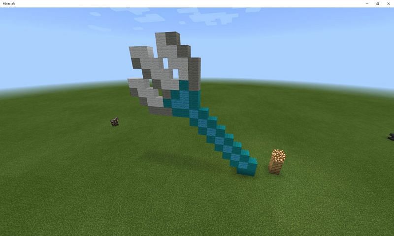 Minecraft Trident (Image via Mojang)
