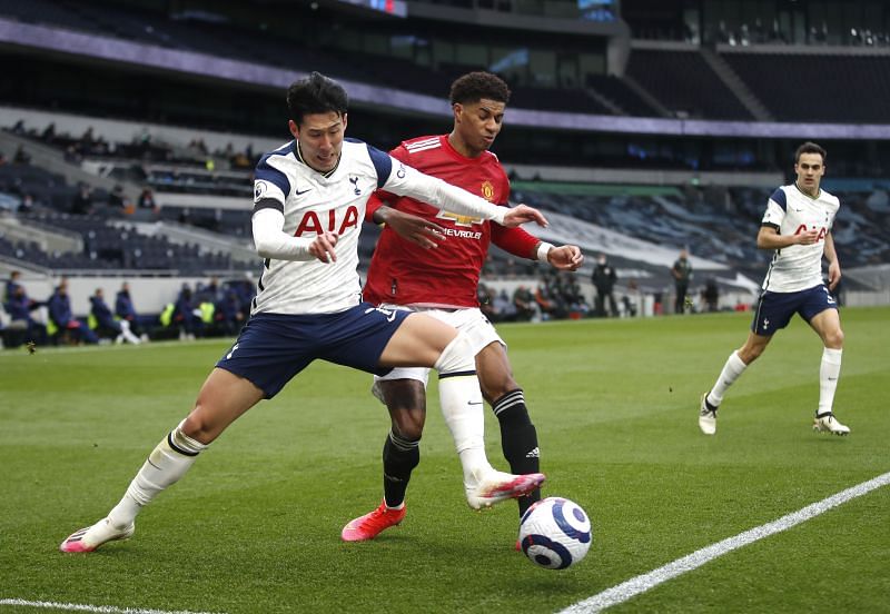 Manchester United beat Tottenham Hotspur 3-1.