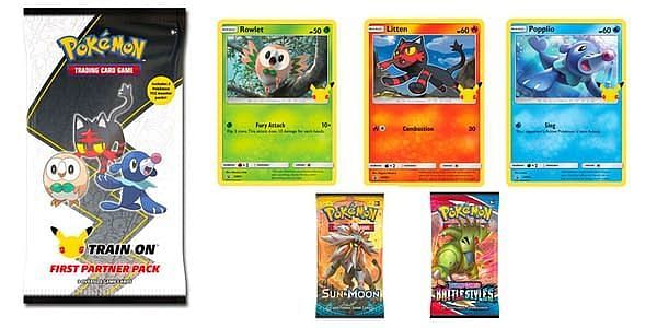 The First Partner Pack: Alola edition (Image via The Pokemon TCG)