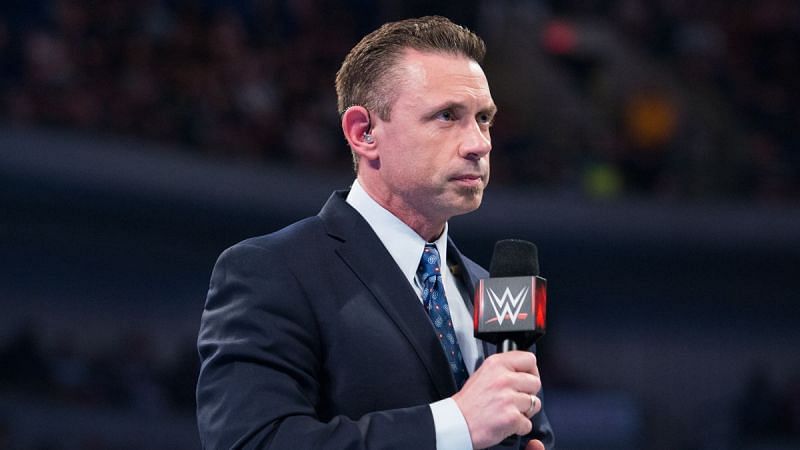 Michael Cole made a mistake during the final match of WrestleMania 37 Night One (Credit: WWE)