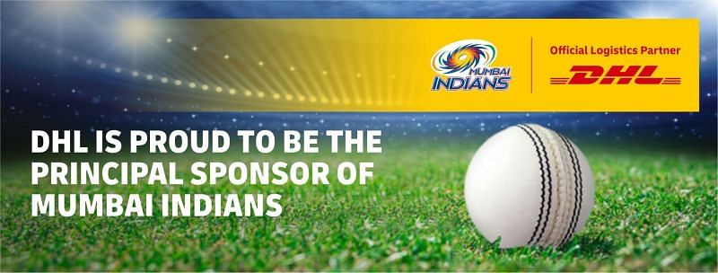 DHL and Mumbai Indians association