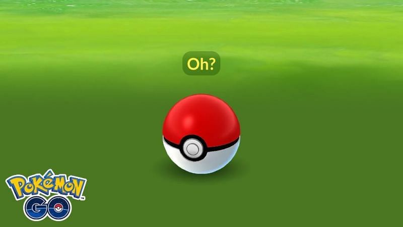 A Pokeball in Pokemon GO (Image via Niantic)