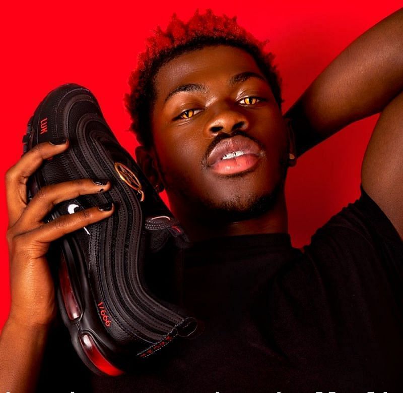 Lil Nas X and MSCHF faced immense backlash for the &quot;Satan Shoes&quot; and are now forced to recall the units sold (image via MSCHF)