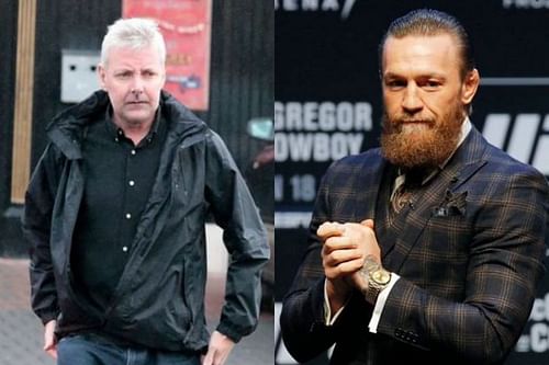 Desmond Keogh [L] and Conor McGregor [R]