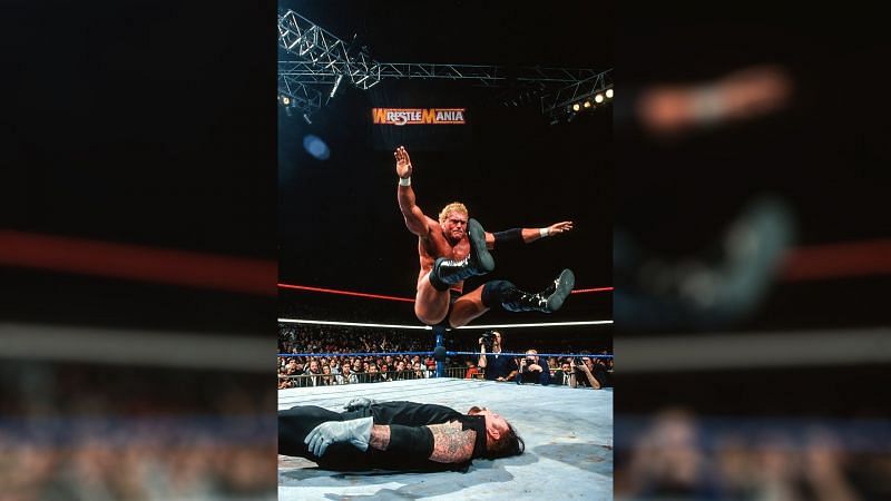 The Undertaker defeated Sycho Sid to win the WWE Championship at WrestleMania 13 (Credit = WWE Network)