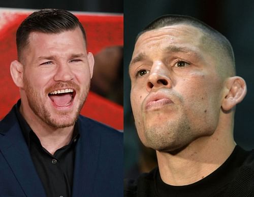 Michael Bisping (Left), Nate Diaz (Right)