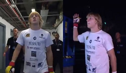 Paddy Pimblett's walkout