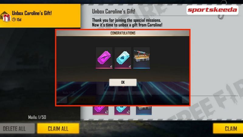 New Free Fire redeem code for 12th April