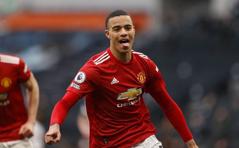 Mason Greenwood scored in injury time against Tottenham Hotspur.