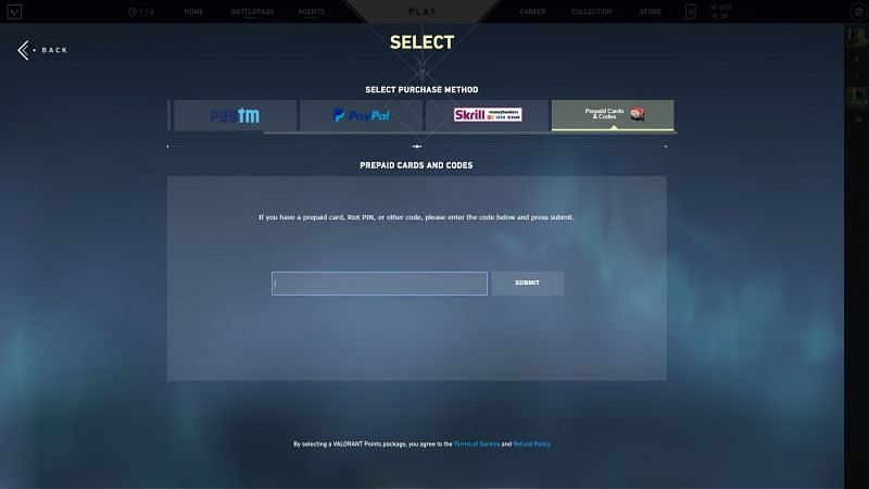 How To Purchase Gift Cards In Valorant