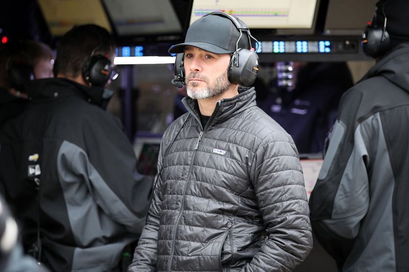 Jimmie Johnson will make his IndyCar debut on Sunday. (Photo by Chris Graythen/Getty Images)