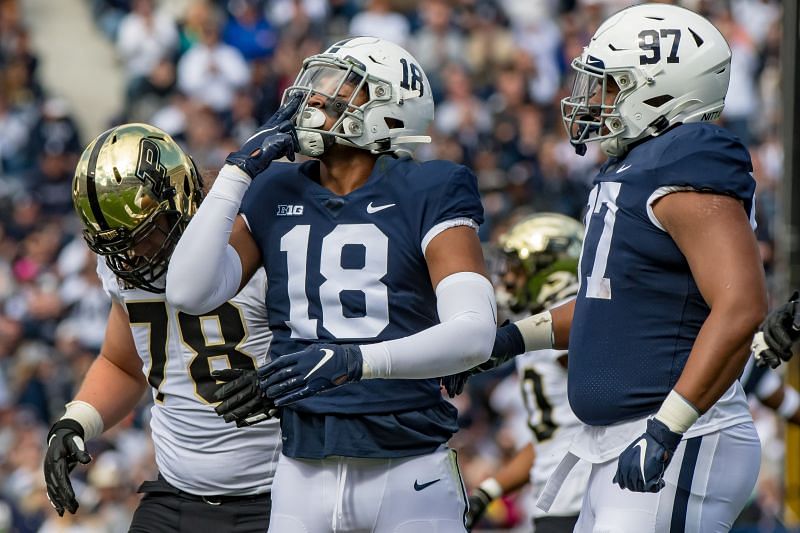 Penn State Edge Rusher Shaka Toney