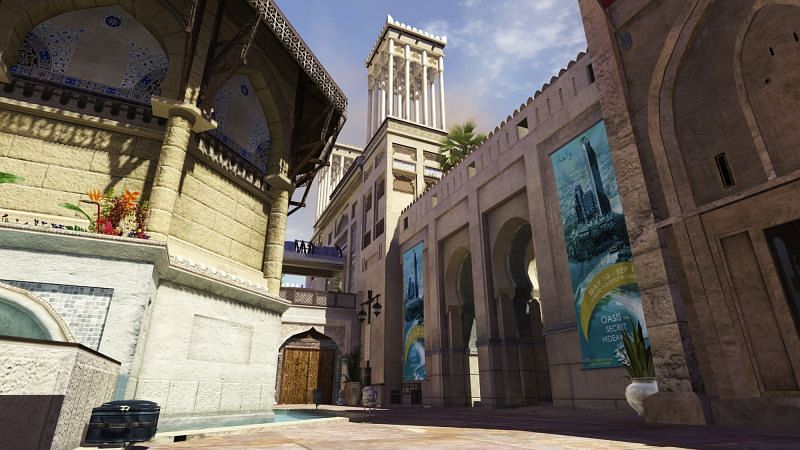 Oasis is based on a map from COD Modern Warfare 3 (Image via Activision)