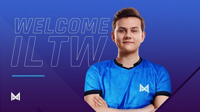 ILTW was welcomed as the new player of Team Nigma after w33 was moved into the inactive roster(image via Nigma official twitter handle)