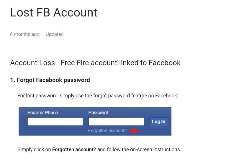 How to recover lost Free Fire account and report hackers through Free Fire  Help Center