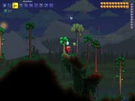 You can point a gun with meteorite shots towards the sky to see where floating islands are. If you shoot upwards and the bullet bounces down, you know that there is something above you.