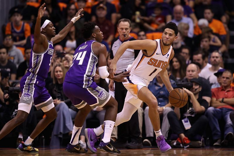 Devin Booker and De&#039;Aaron Fox are hoping to register their first NBA playoff appearances this season