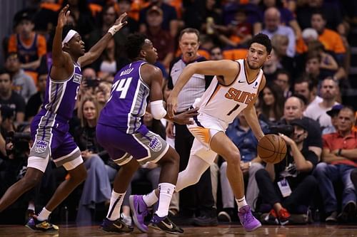 Devin Booker and De'Aaron Fox are hoping to register their first NBA playoff appearances this season