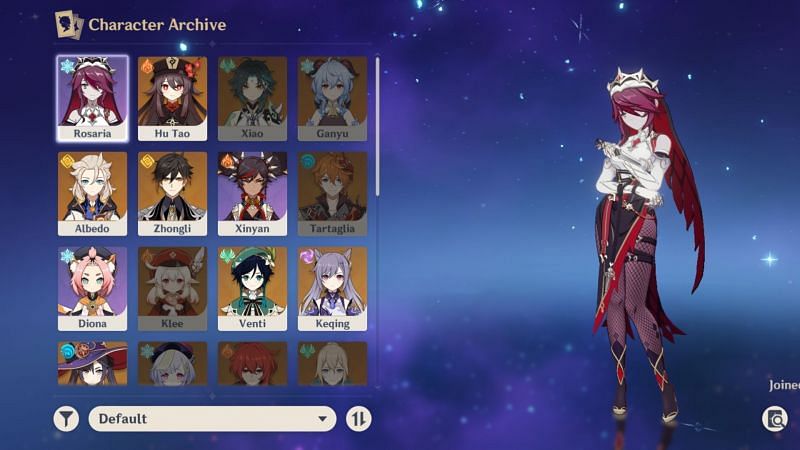 Buying an account is risky even if it has tempting 5-star characters