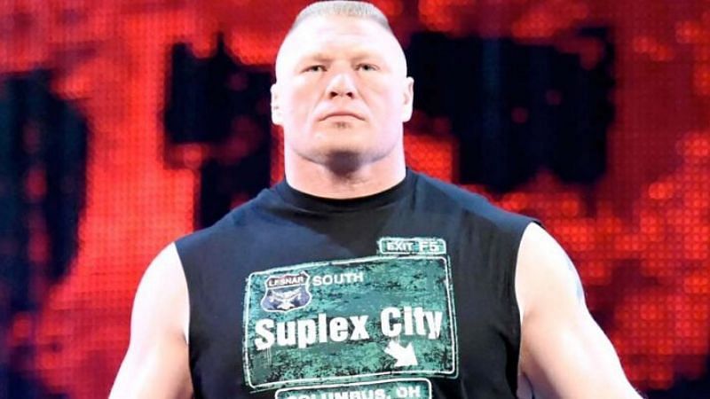 Brock Lesnar is an eight-time WWE World Champion