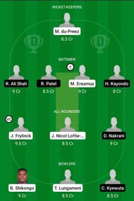 NAM vs UGA Dream11 Team Prediction