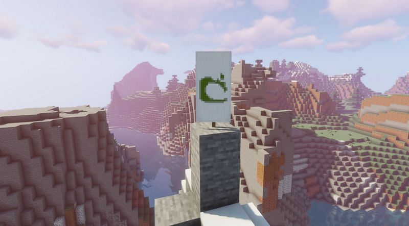 Golden Enchanted Apples can be used to create a &quot;Thing&quot; banner pattern in Minecraft (Image via Minecraft)