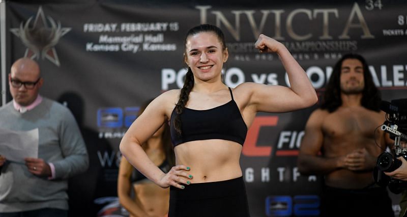 21-year-old Erin Blanchfield is one of the youngest fighters on the UFC roster