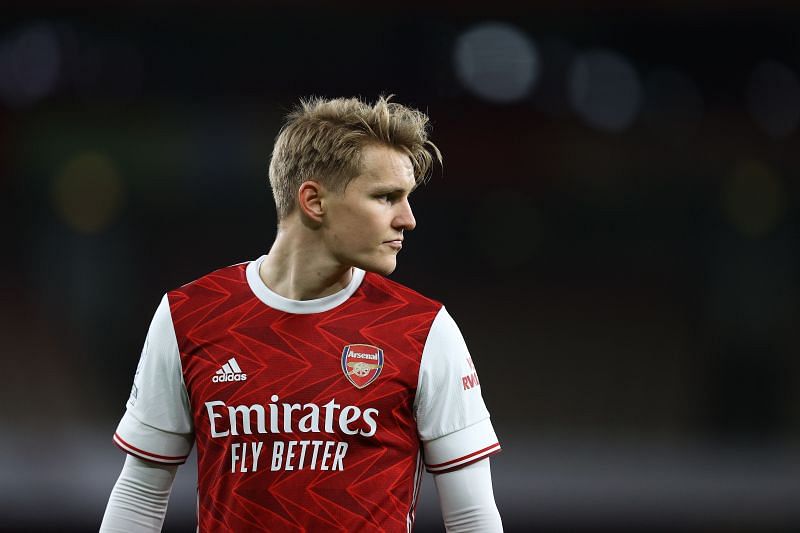 Martin Odegaard is on loan at Arsenal from Real Madrid