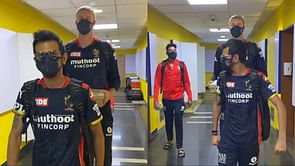 IPL 2021: [Watch] RCB stars Yuzvendra Chahal and Kyle Jamieson get ready for WrestleMania in a unique way