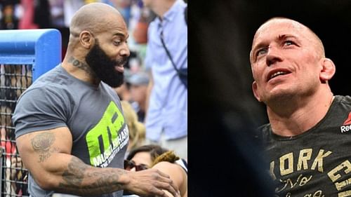 C.T. Fletcher (Left), Georges St-Pierre (Right)