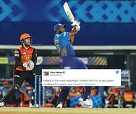 "2013 IPL final vibes!"- MI fans thrilled as Kieron Pollard goes bang bang