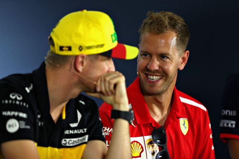 Can Hulkenberg&#039;s signing put added pressure on Vettel? Photo: Mark Thompson/Getty Images.