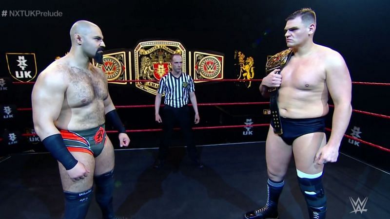 The NXT UK Championship was on the line
