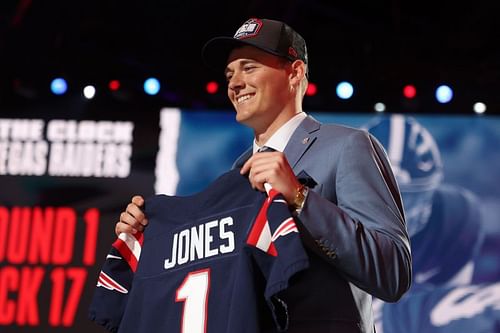 The New England Patriots selected Alabama quarterback Mac Jones with the 15th overall pick in the 2021 NFL Draft.